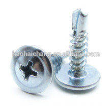 Zinc Plated Steel Phillips Truss Head Hydrogen Embrittlement Drilling Screws